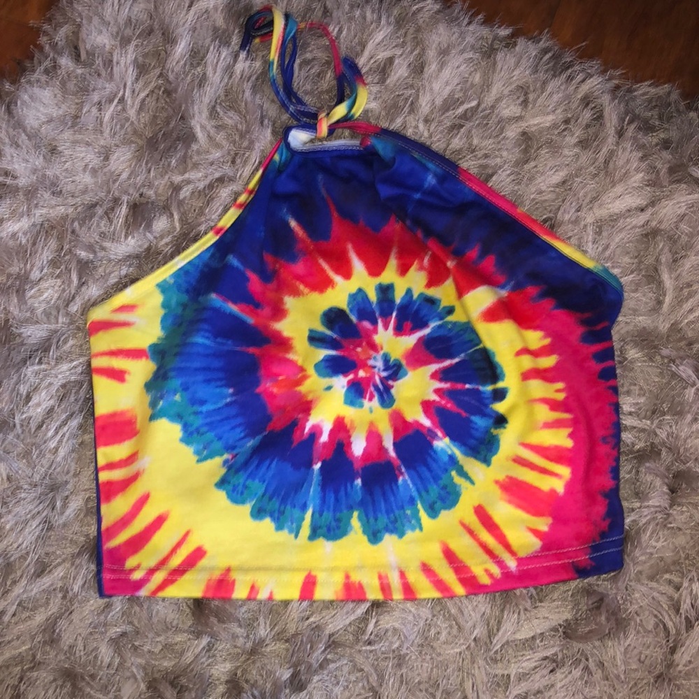 Tie dye halter